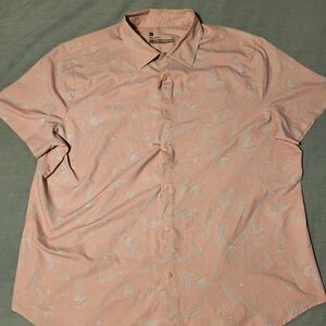 All in Motion Light Pink Casual Button Down Shirt